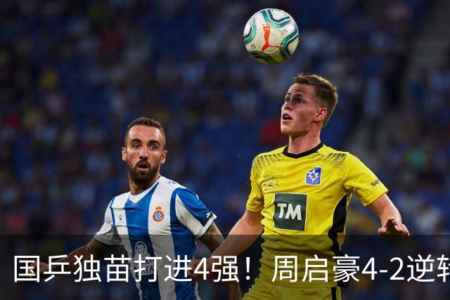 国乒独苗打进4强！周启豪4-2逆转淘汰韩乒一哥，半决赛约战松岛辉空
